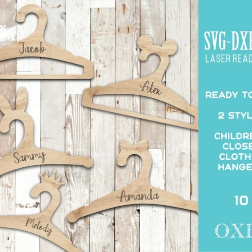 Perchas De Armario Para Ninos Pequenos Creativo Digital